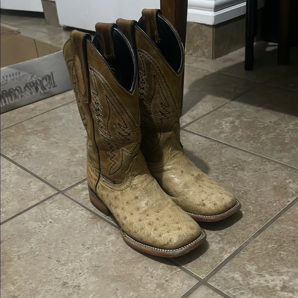 Texas County brown tan boots